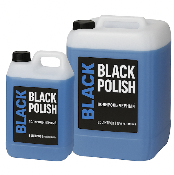 BLACK POLISH чернение резины 6 кг / 24 кг